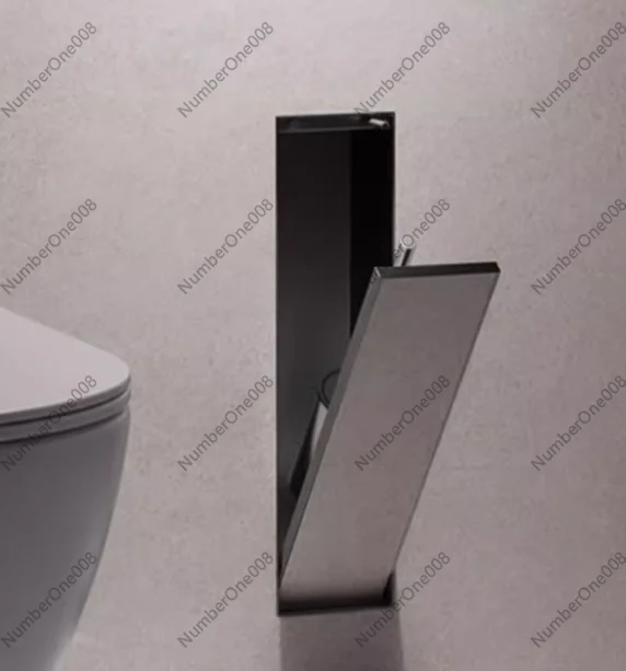 Stainless Steel Wall Mounted Toilet Brush Holder Cabinet Hidden Storage
Stainless Steel Wall Mounted Toilet Brush Holder Cabinet Hidden Storage