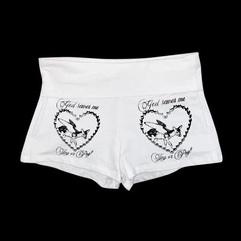 Y2k Shorts Harajuku Aesthetic White Flower Print Shorts Hip Hop American Retro Graphic Summer Vintage Streetwear EMO Girl
Y2k Shorts Harajuku Aesthetic White Flower Print Shorts Hip Hop American Retro Graphic Summer Vintage Streetwear EMO Girl