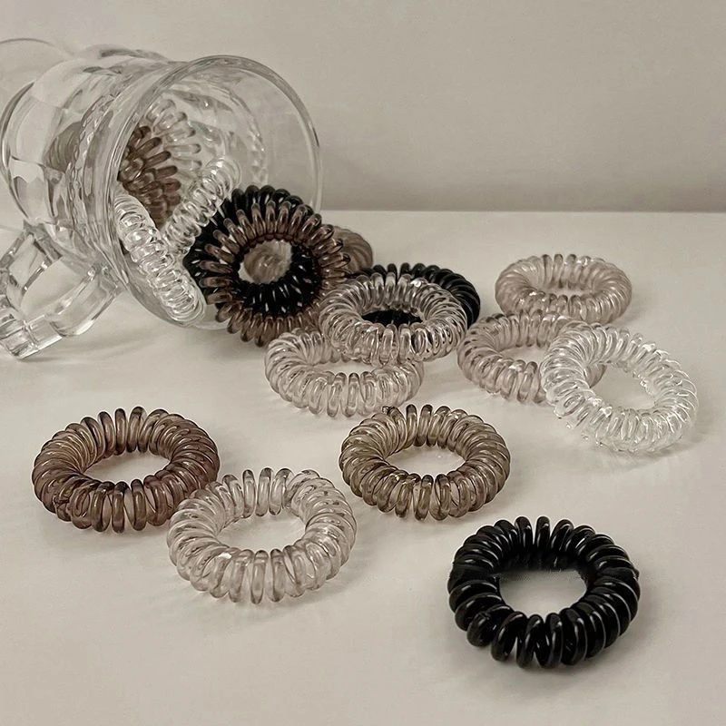 9pcs/set Hair Ties Colorful Elastic Plastic Hair Band Rubber Telephone Cord Scrunchies Hair Accessories Headwear
9pcs/set Hair Ties Colorful Elastic Plastic Hair Band Rubber Telephone Cord Scrunchies Hair Accessories Headwear