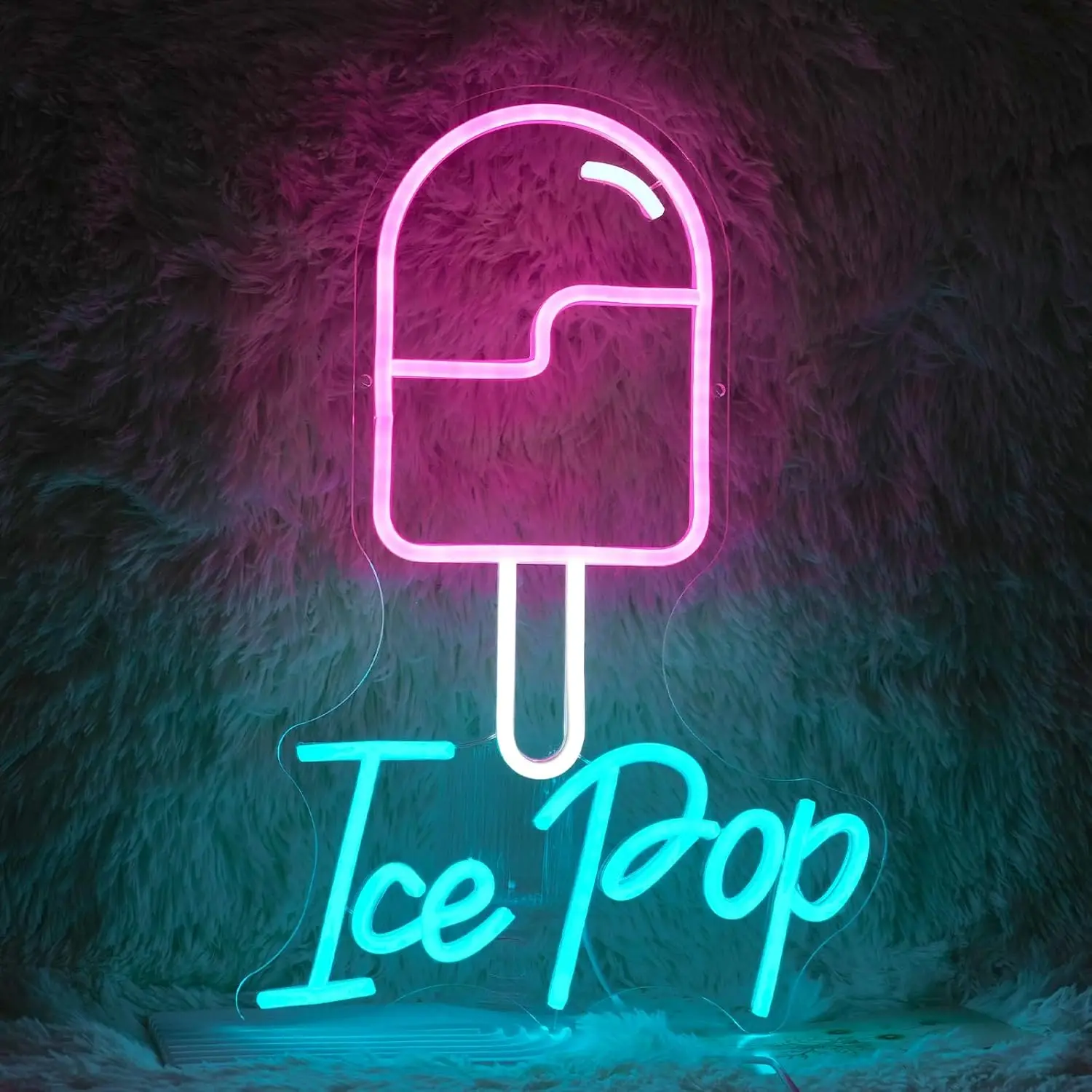 Ice Pop Neon Sign Dimmable Energy-Efficient Night light for Hotel Shop Cafe Restaurant Decor Party Wall Draw
Ice Pop Neon Sign Dimmable Energy-Efficient Night light for Hotel Shop Cafe Restaurant Decor Party Wall Draw