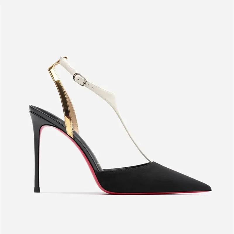 T Strap High Heeled Sandals Super Sexy Women Summer Shoes Luxury Brand Designer Red Bottom Heels
T Strap High Heeled Sandals Super Sexy Women Summer Shoes Luxury Brand Designer Red Bottom Heels