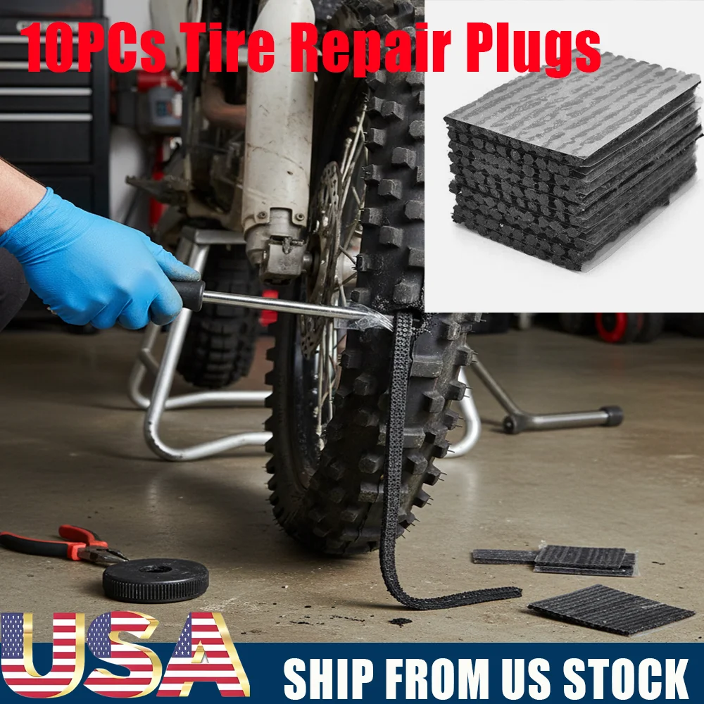 10 шт., полоски для ремонта шин, резиновая полоска для ремонта уплотнений, быстродействующие полоски для ремонта шин, инструмент для ремонта, аксессуары для автомобиля, мотоцикла
10 шт., полоски для ремонта шин, резиновая полоска для ремонта уплотнений, быстродействующие полоски для ремонта шин, инструмент для ремонта, аксессуары для автомобиля, мотоцикла