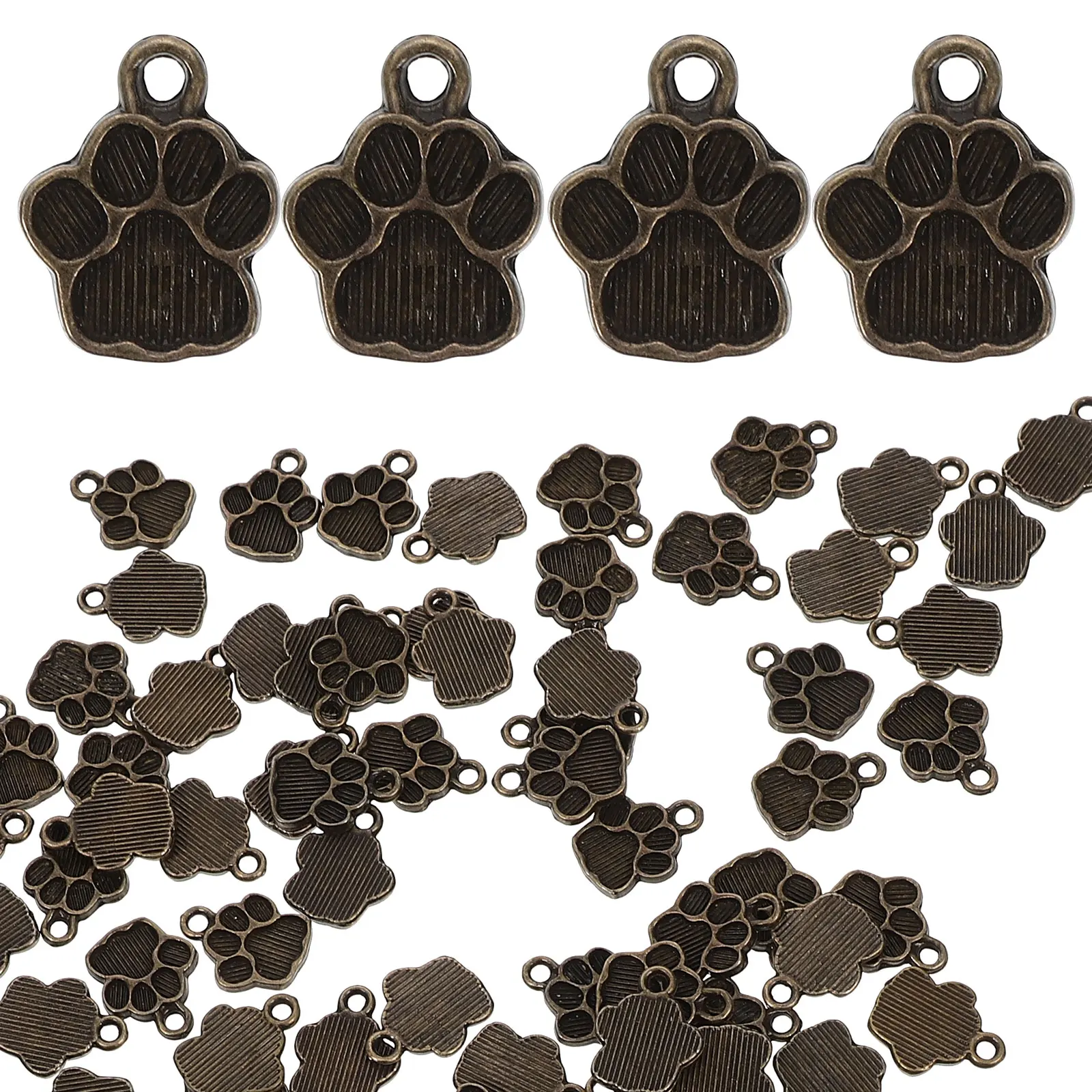 100pcs Dog Paw Shaped Charms Multicolor Zinc Alloy Jewelry Making Accessories for Diy Craft Necklace Bracelet Key Rings Pendant
100pcs Dog Paw Shaped Charms Multicolor Zinc Alloy Jewelry Making Accessories for Diy Craft Necklace Bracelet Key Rings Pendant