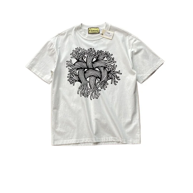 Summer Nemeth Knot Printed Short Sleeved T-shirt for Men and Women Loose Casual Top Tees
Summer Nemeth Knot Printed Short Sleeved T-shirt for Men and Women Loose Casual Top Tees