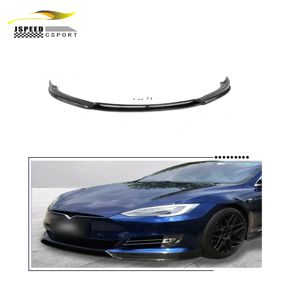 Suitable for JCSPORTLINE carbon fiber front bumper lip spoiler Suitable for Tesla models P85D, 90D, P100D 16-18
Suitable for JCSPORTLINE carbon fiber front bumper lip spoiler Suitable for Tesla models P85D, 90D, P100D 16-18