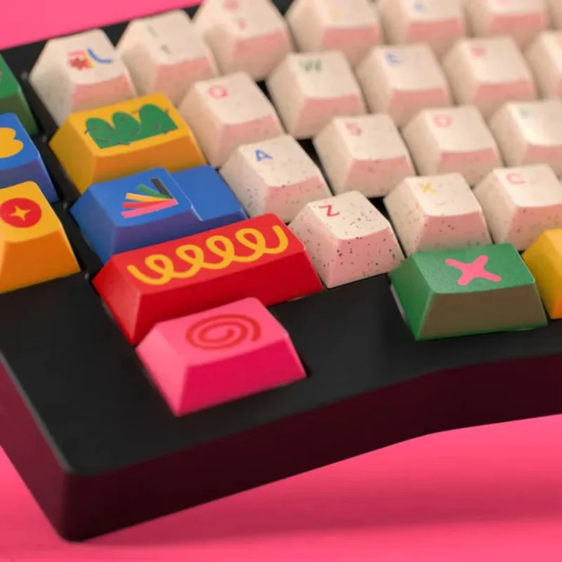 Original keycap height PBT five-sided sublimation mechanical keyboard customized full set
Original keycap height PBT five-sided sublimation mechanical keyboard customized full set