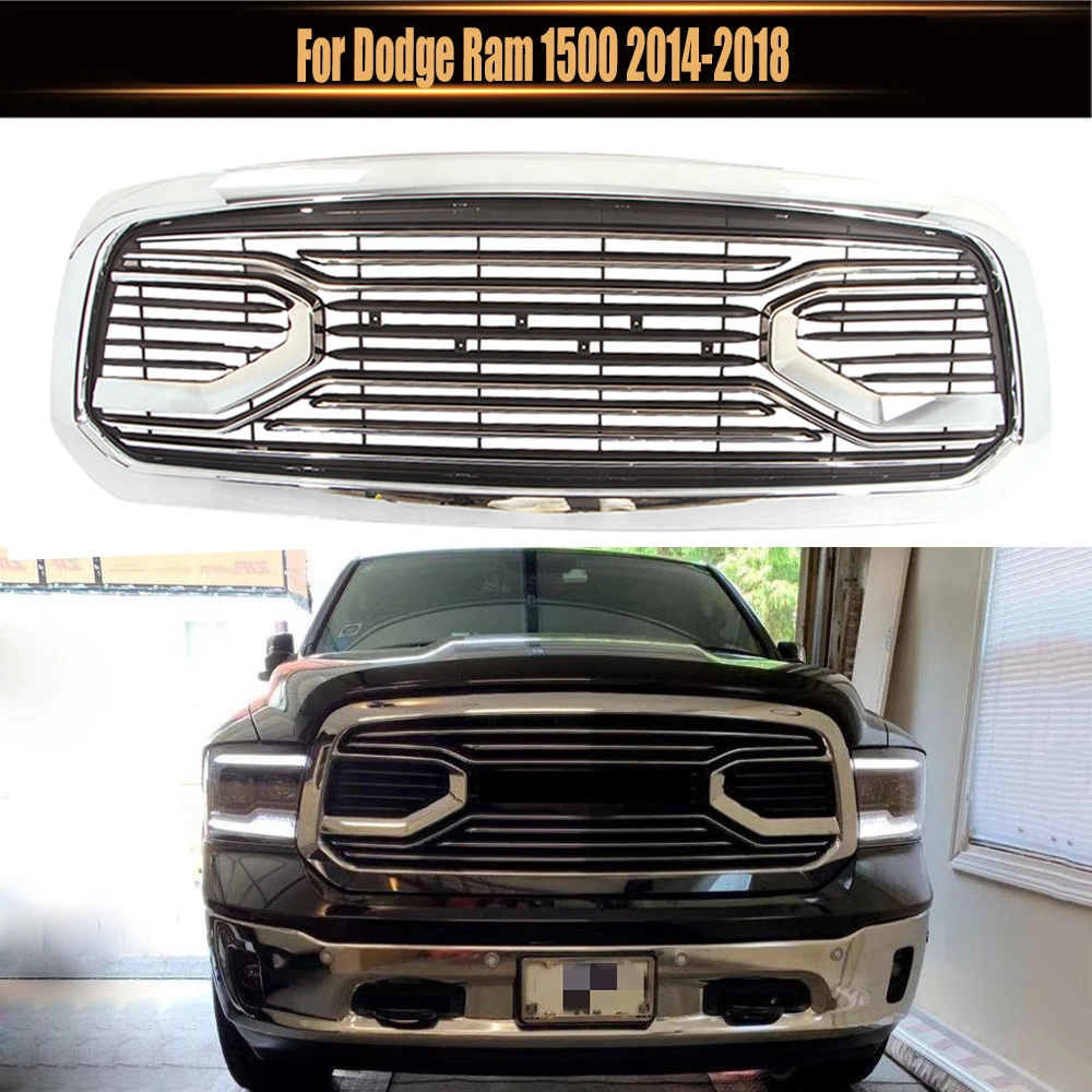 Для Dodge Ram 1500 2014-2018 хромированный ABS гоночный сетчатый радиатор пикап автомобиль Средний передний бампер гриль капот верхняя решетка оболочка
Для Dodge Ram 1500 2014-2018 хромированный ABS гоночный сетчатый радиатор пикап автомобиль Средний передний бампер гриль капот верхняя решетка оболочка