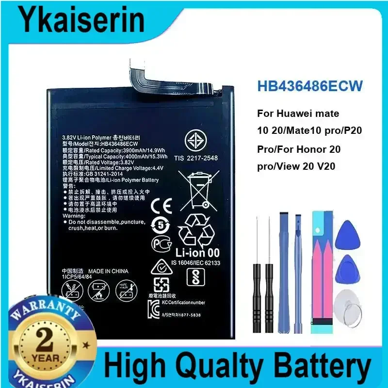 HB436486ECW Аккумулятор для телефона 4000 мАч для Huawei Mate10 Mate 10 Pro/P20 Pro AL00 L09 L29 TL00 Фирменные аккумуляторы Bateria
HB436486ECW Аккумулятор для телефона 4000 мАч для Huawei Mate10 Mate 10 Pro/P20 Pro AL00 L09 L29 TL00 Фирменные аккумуляторы Bateria