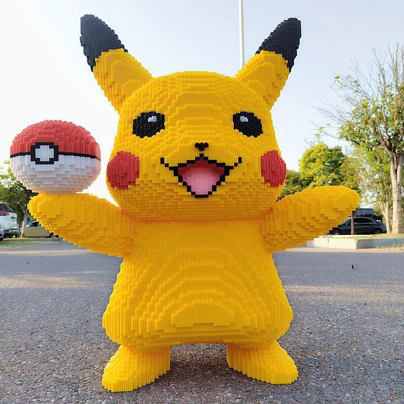 28000 Particle Anime Pokemon Pikachu Diamond Micro Building Blocks Games Model Mini Bricks Figures Decompression Toys Kids Gifts
28000 Particle Anime Pokemon Pikachu Diamond Micro Building Blocks Games Model Mini Bricks Figures Decompression Toys Kids Gifts