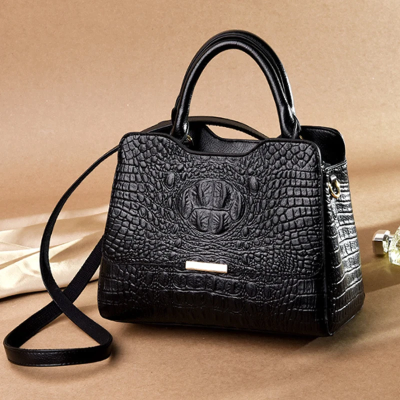 Luxury alligator patterned women bag fashion new women handbag high-quality crossbody bag shoulder bag
Luxury alligator patterned women bag fashion new women handbag high-quality crossbody bag shoulder bag