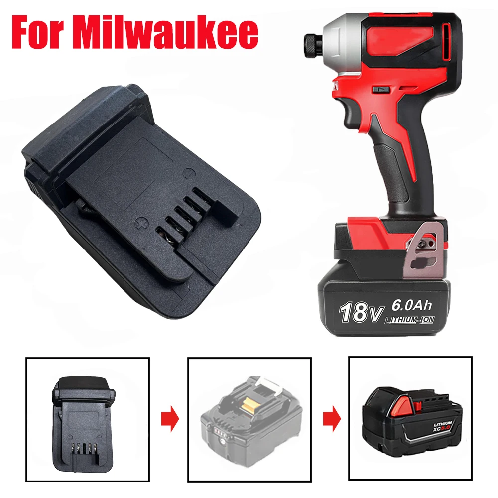 For Makita 18V Li-ion Batteries Converts To for Milwaukee/Bosch 18V Li-ion Battery Power Tools Drills Battery Adapter Converter
For Makita 18V Li-ion Batteries Converts To for Milwaukee/Bosch 18V Li-ion Battery Power Tools Drills Battery Adapter Converter