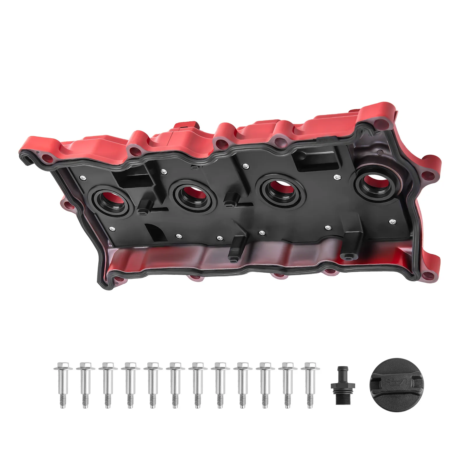 UPGRADED ALUMINUM Valve Cover Kit for Nissan Altima Sentra SE-R 2.5L 2007-2012
UPGRADED ALUMINUM Valve Cover Kit for Nissan Altima Sentra SE-R 2.5L 2007-2012
