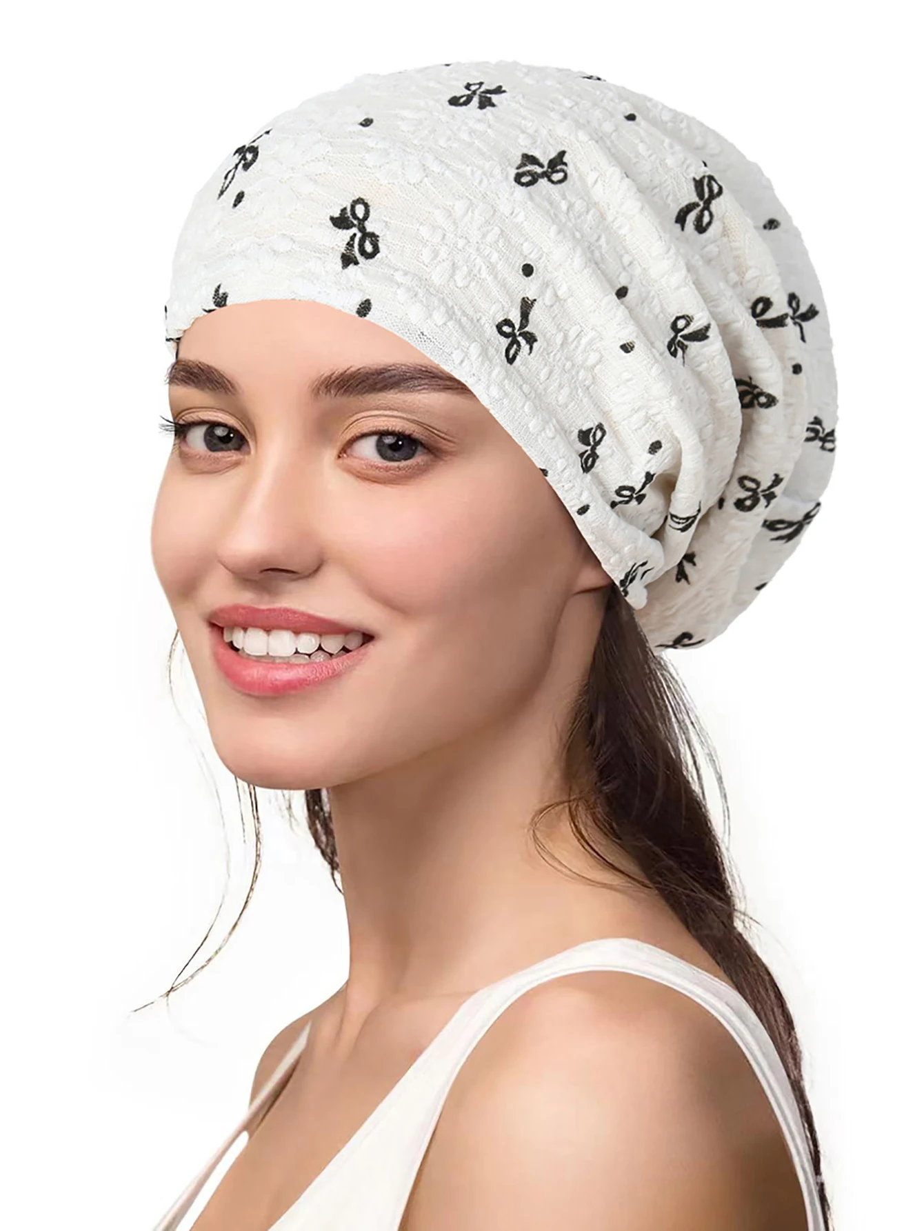 Bow Print Women Muslim Hijab Caps Wrap Head Soft Elastic Turban Bonnet Fashion Headdress Islamic Clothing Accessorie
Bow Print Women Muslim Hijab Caps Wrap Head Soft Elastic Turban Bonnet Fashion Headdress Islamic Clothing Accessorie