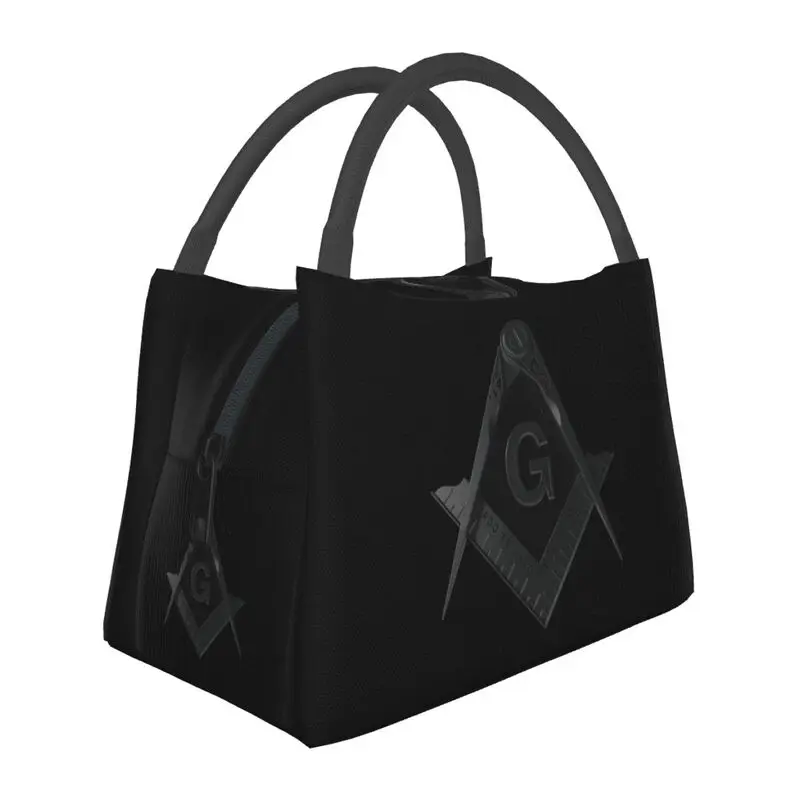 Freemason Square And Compass Stealth Masonic Symbol Insulated Lunch Bag for Women Portable Cooler Thermal Bento Box Beach Travel
Freemason Square And Compass Stealth Masonic Symbol Insulated Lunch Bag for Women Portable Cooler Thermal Bento Box Beach Travel