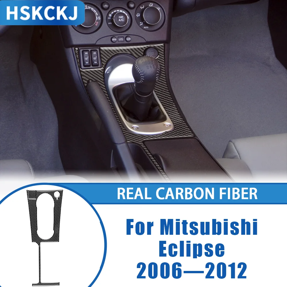 For Mitsubishi Eclipse 2006—2012 Car Accessories Carbon Fiber Console Gears Shifter Panel Inrerior Cover Trim Modified Sticker
For Mitsubishi Eclipse 2006—2012 Car Accessories Carbon Fiber Console Gears Shifter Panel Inrerior Cover Trim Modified Sticker