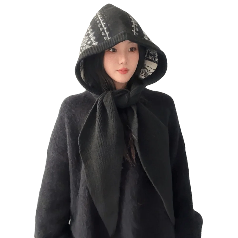 Зимний утолщенный интегрированный шарф, шапка, теплый вязаный уютный вязаный вязаный шарф Skullies, шапочки-балаклава, головной платок для активного отдыха
Зимний утолщенный интегрированный шарф, шапка, теплый вязаный уютный вязаный вязаный шарф Skullies, шапочки-балаклава, головной платок для активного отдыха