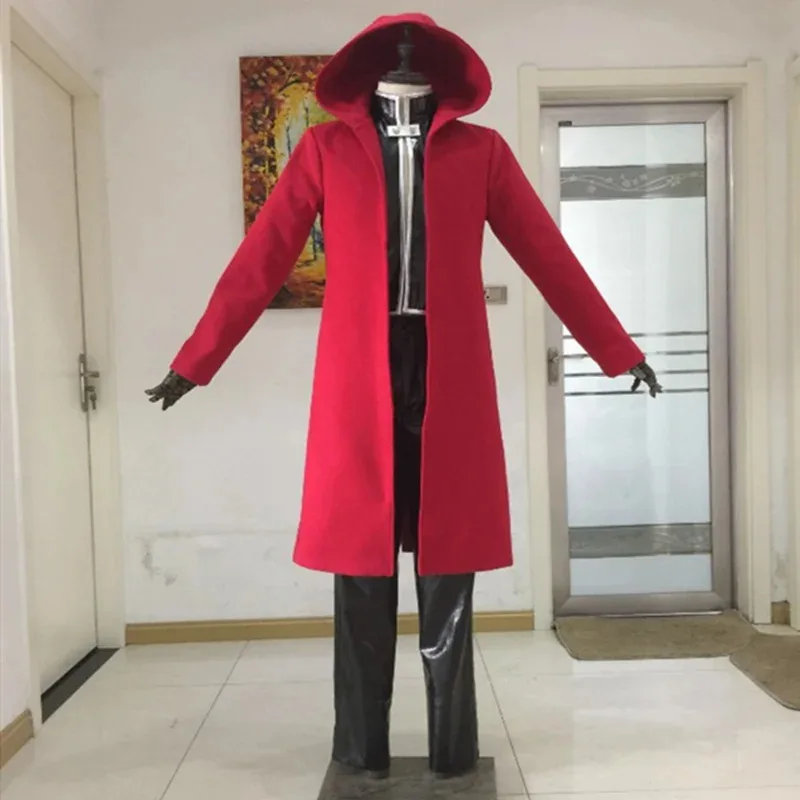 DY2025Аниме Full Metal Alchemist Косплей Эдвард Элрик Костюм + парики для косплея FullMetal Alchemist пальто с капюшоном на заказ Full se
DY2025Аниме Full Metal Alchemist Косплей Эдвард Элрик Костюм + парики для косплея FullMetal Alchemist пальто с капюшоном на заказ Full se