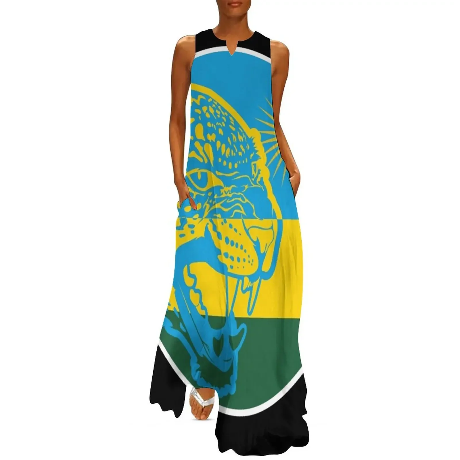 Rwanda Leopard Rwandan National Animal Flag Long Dress Dance dresses Casual dresses women long dresses Dress
Rwanda Leopard Rwandan National Animal Flag Long Dress Dance dresses Casual dresses women long dresses Dress
