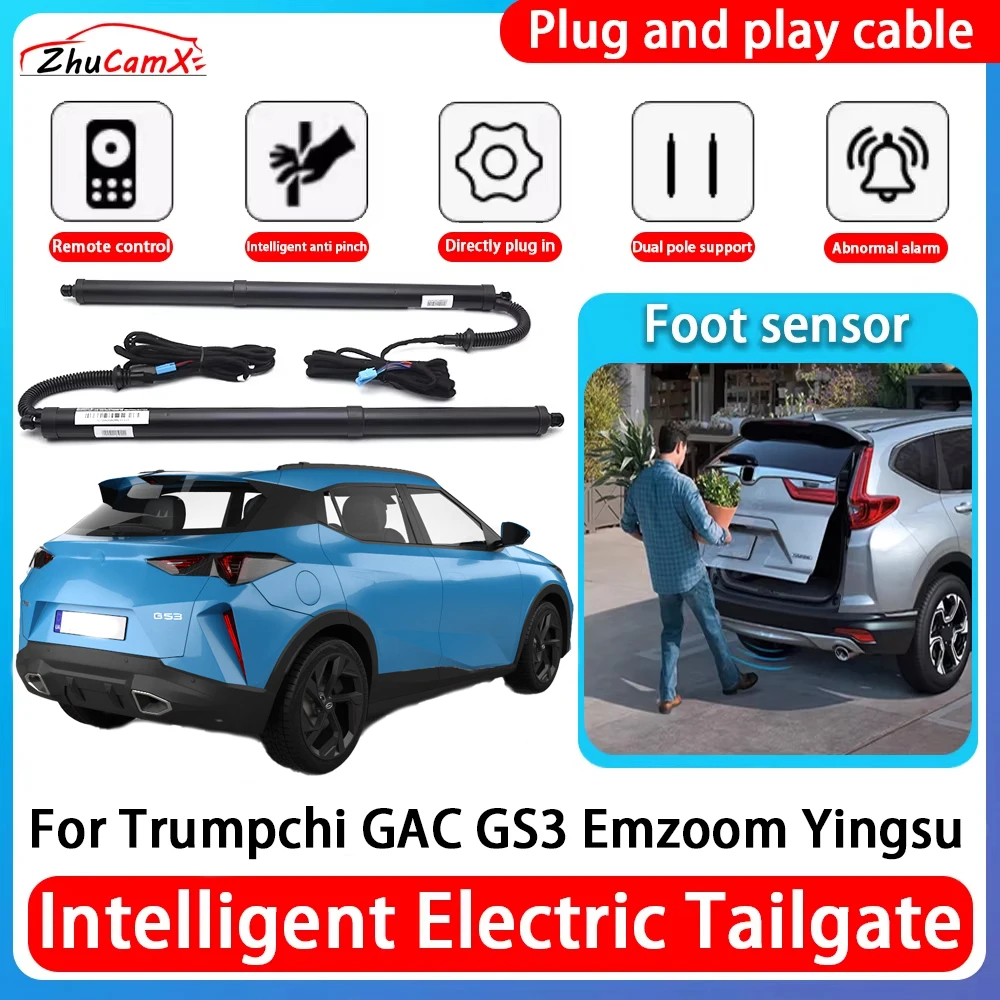 ZhuCamX Car Power Trunk Electric Suction Tailgate Intelligent Tail Gate Lift Strut For Trumpchi GAC GS3 Emzoom Yingsu
ZhuCamX Car Power Trunk Electric Suction Tailgate Intelligent Tail Gate Lift Strut For Trumpchi GAC GS3 Emzoom Yingsu