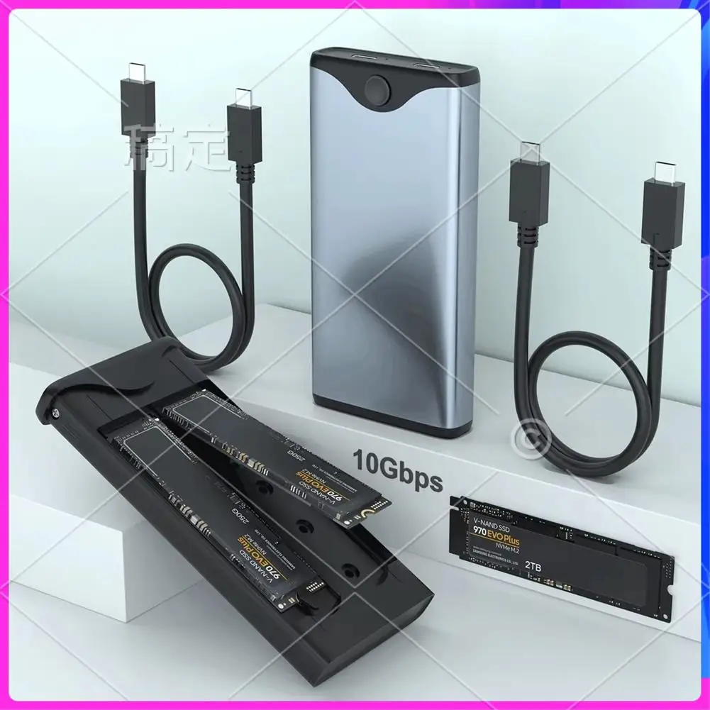 AP-M.2 SATA NVME Двухпротокольный SSD-корпус с двумя отсеками SATA и NVME SSD-корпус 10 Гбит/с USB Type C SSD-корпус M.2 Жорсткий диск
AP-M.2 SATA NVME Двухпротокольный SSD-корпус с двумя отсеками SATA и NVME SSD-корпус 10 Гбит/с USB Type C SSD-корпус M.2 Жорсткий диск