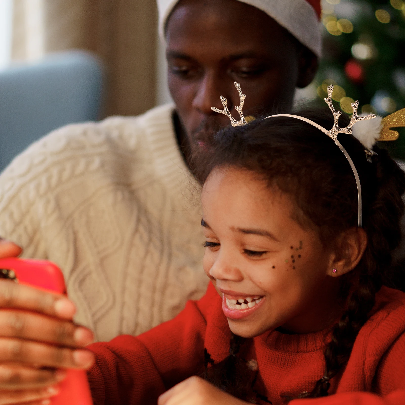 2Pcs Cute Christmas Hairhoop with Antlers Cartoon Style Headband for Girls Party Favors Holiday Performance Use
2Pcs Cute Christmas Hairhoop with Antlers Cartoon Style Headband for Girls Party Favors Holiday Performance Use