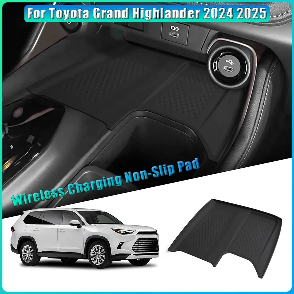 Car Anti-Slip Pad Silicone Wireless Charger Anti Dirt Pad for Toyota Grand Highlander 2024 2025 Automobiles Accessories
Car Anti-Slip Pad Silicone Wireless Charger Anti Dirt Pad for Toyota Grand Highlander 2024 2025 Automobiles Accessories