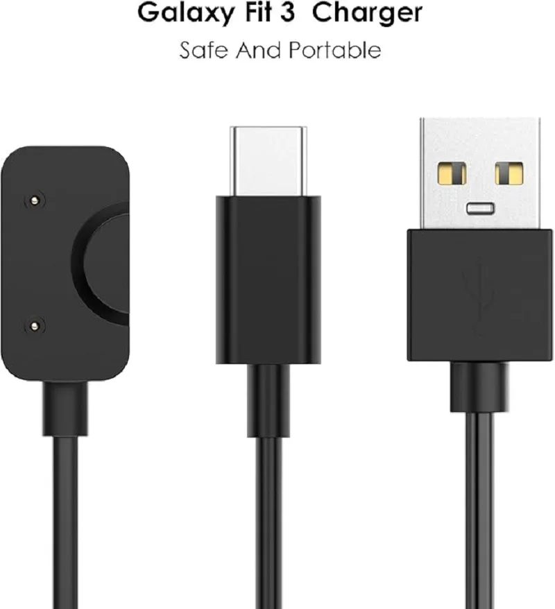 Compatible for Samsung Galaxy Fit 3 Charger Cable Magnetic USB C Replacement Charging Cable Dock for Galaxy Fit3 Smartwatch
Compatible for Samsung Galaxy Fit 3 Charger Cable Magnetic USB C Replacement Charging Cable Dock for Galaxy Fit3 Smartwatch