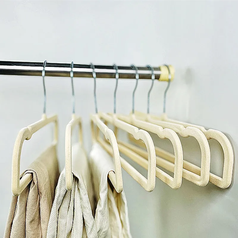 10PCS Gray High Quality ABS Velvet Hangers Non-Slip Clothes Pants Racks Wardrobe Organizer Drying Suit Shirt Coat Space Saving
10PCS Gray High Quality ABS Velvet Hangers Non-Slip Clothes Pants Racks Wardrobe Organizer Drying Suit Shirt Coat Space Saving