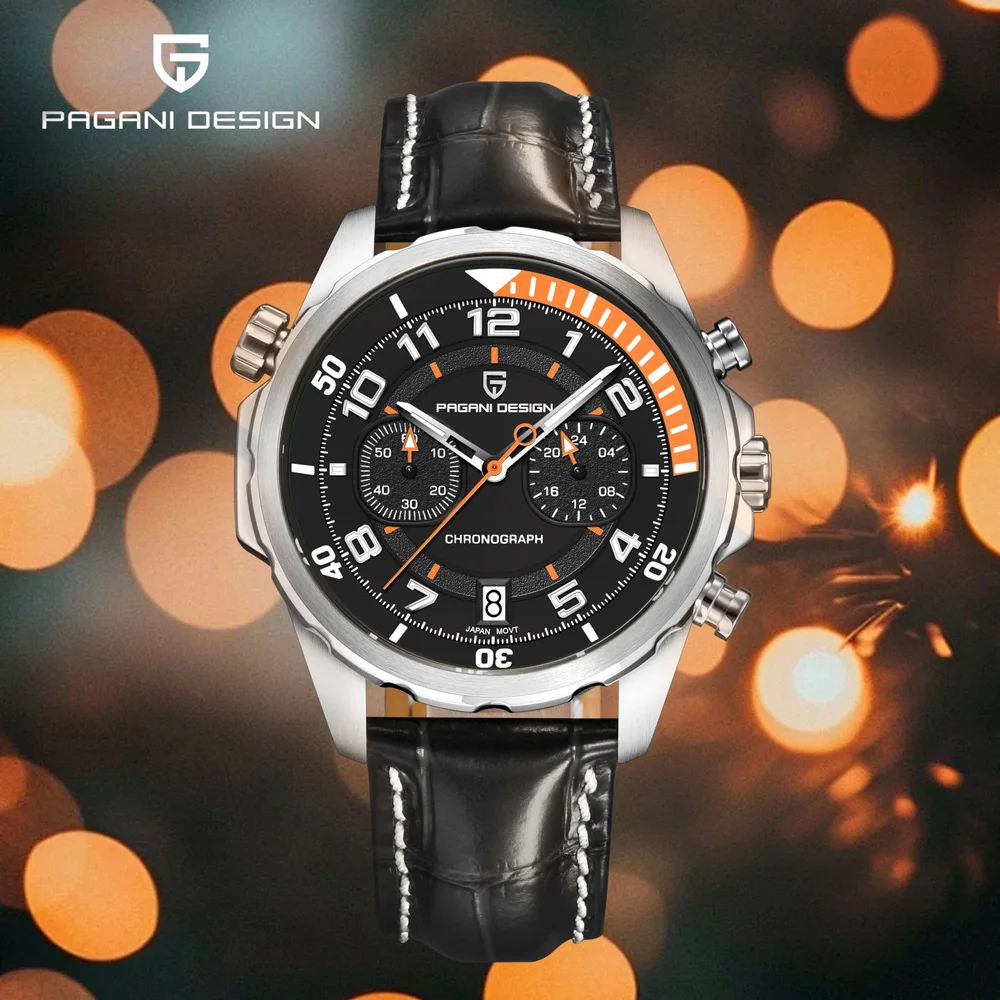 Часы PAGANI DESIGN, новинка 2025 года, сильные светящиеся роскошные кварцевые мужские часы, модные кожаные часы для мужчин, хронограф с сапфировым стеклом
Часы PAGANI DESIGN, новинка 2025 года, сильные светящиеся роскошные кварцевые мужские часы, модные кожаные часы для мужчин, хронограф с сапфировым стеклом