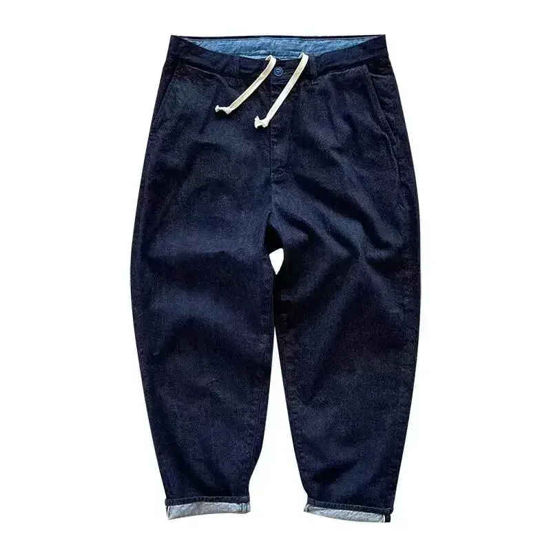BMS JAPAN Vintage Red Rope Loose Straight Casual Denim Red Ear Washed Jeans
BMS JAPAN Vintage Red Rope Loose Straight Casual Denim Red Ear Washed Jeans