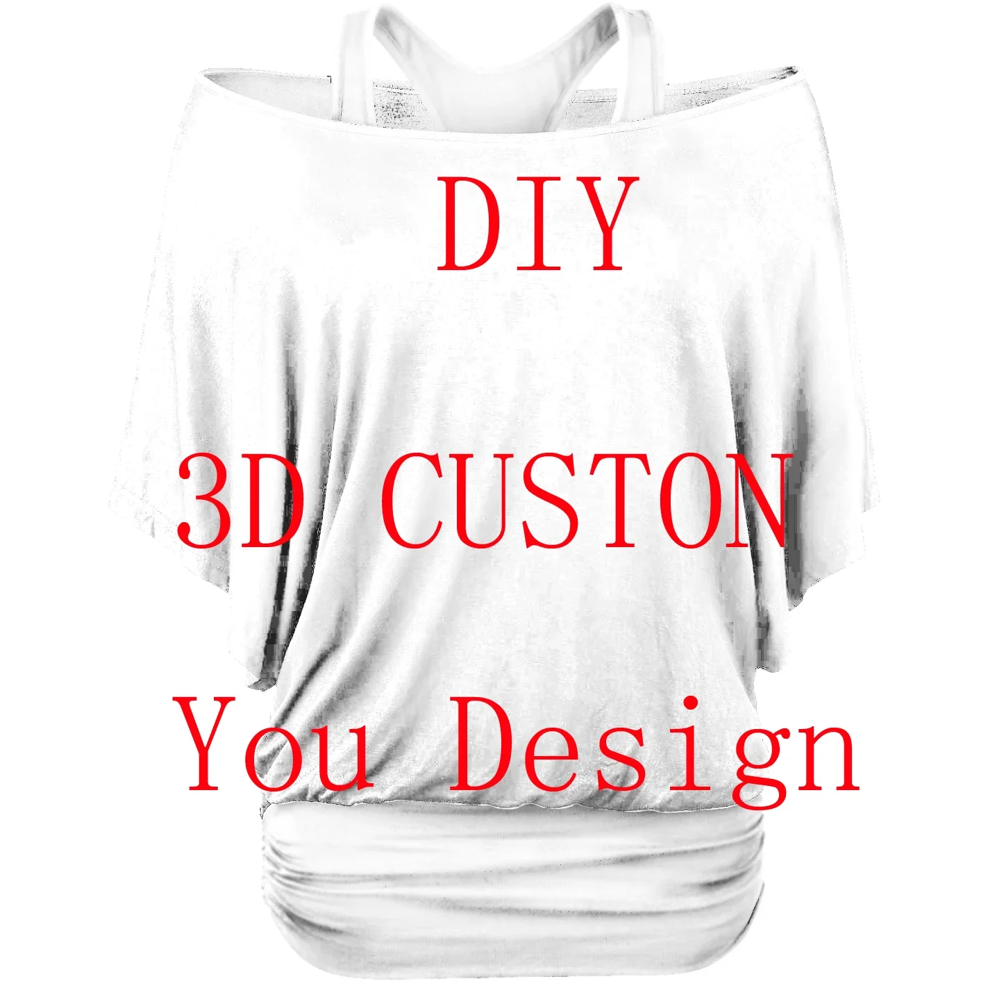 MCDV 3D Printed Fake Two-Piece Top Women's Casual T-Shirt Harajuku Streetwear Collection
MCDV 3D Printed Fake Two-Piece Top Women's Casual T-Shirt Harajuku Streetwear Collection
