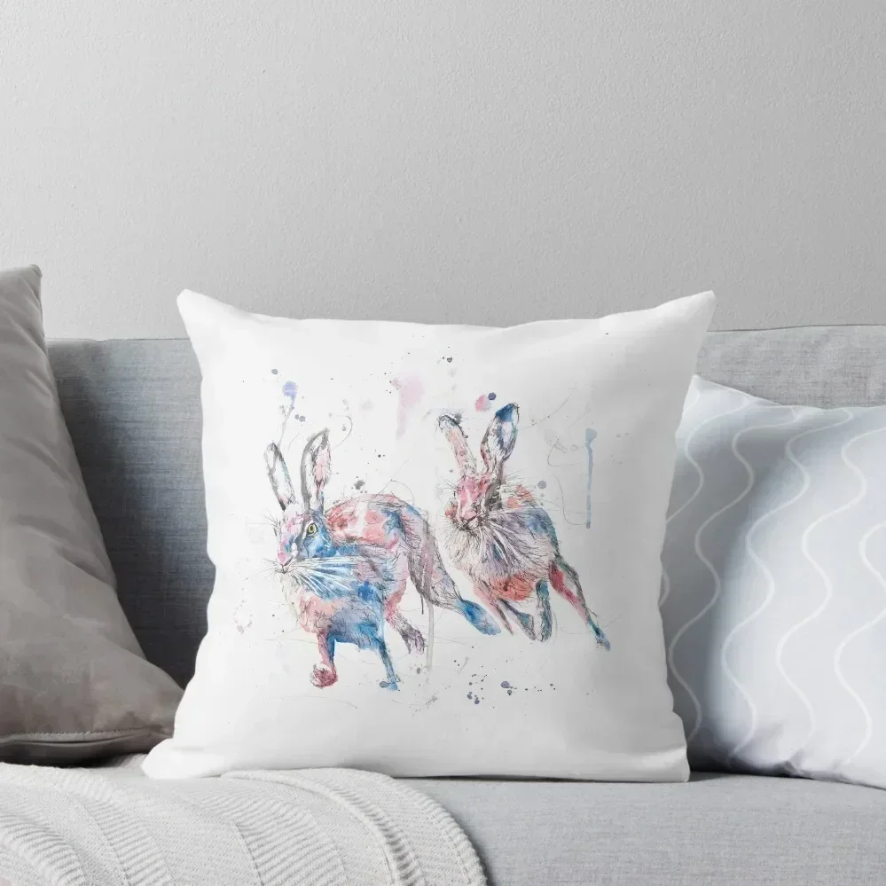 The Chase - Watercolour Hare Throw Pillow christmas supplies pillows decor home pillow
The Chase - Watercolour Hare Throw Pillow christmas supplies pillows decor home pillow