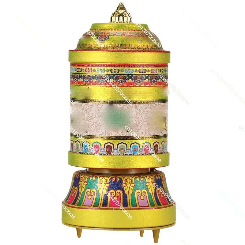 Small Electric Prayer Wheel Home Six Character Scripture Turning Drum Plug-in Type Buddhist Scripture Drum Buddhist Ornaments
Small Electric Prayer Wheel Home Six Character Scripture Turning Drum Plug-in Type Buddhist Scripture Drum Buddhist Ornaments
