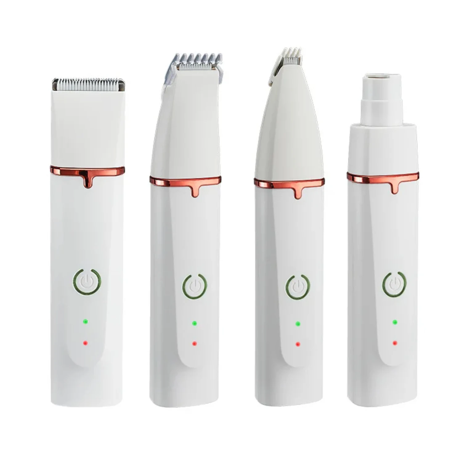 Low-Noise Professional Pet Hair Grooming Clipper with 4 Blades, Rechargeable 4 In 1 Trimmer for Dogs, Includes Nail Grinder for
Low-Noise Professional Pet Hair Grooming Clipper with 4 Blades, Rechargeable 4 In 1 Trimmer for Dogs, Includes Nail Grinder for