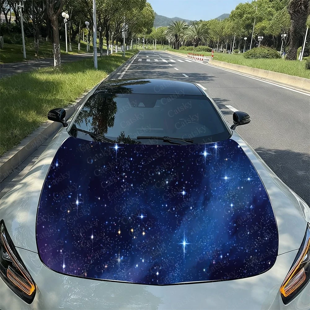 Milky Way Sky Car Hood Sticker PVC Self Waterproof Stick, Striking Auto Exterior Accessories Decor Protect Gift for Car Lover
Milky Way Sky Car Hood Sticker PVC Self Waterproof Stick, Striking Auto Exterior Accessories Decor Protect Gift for Car Lover