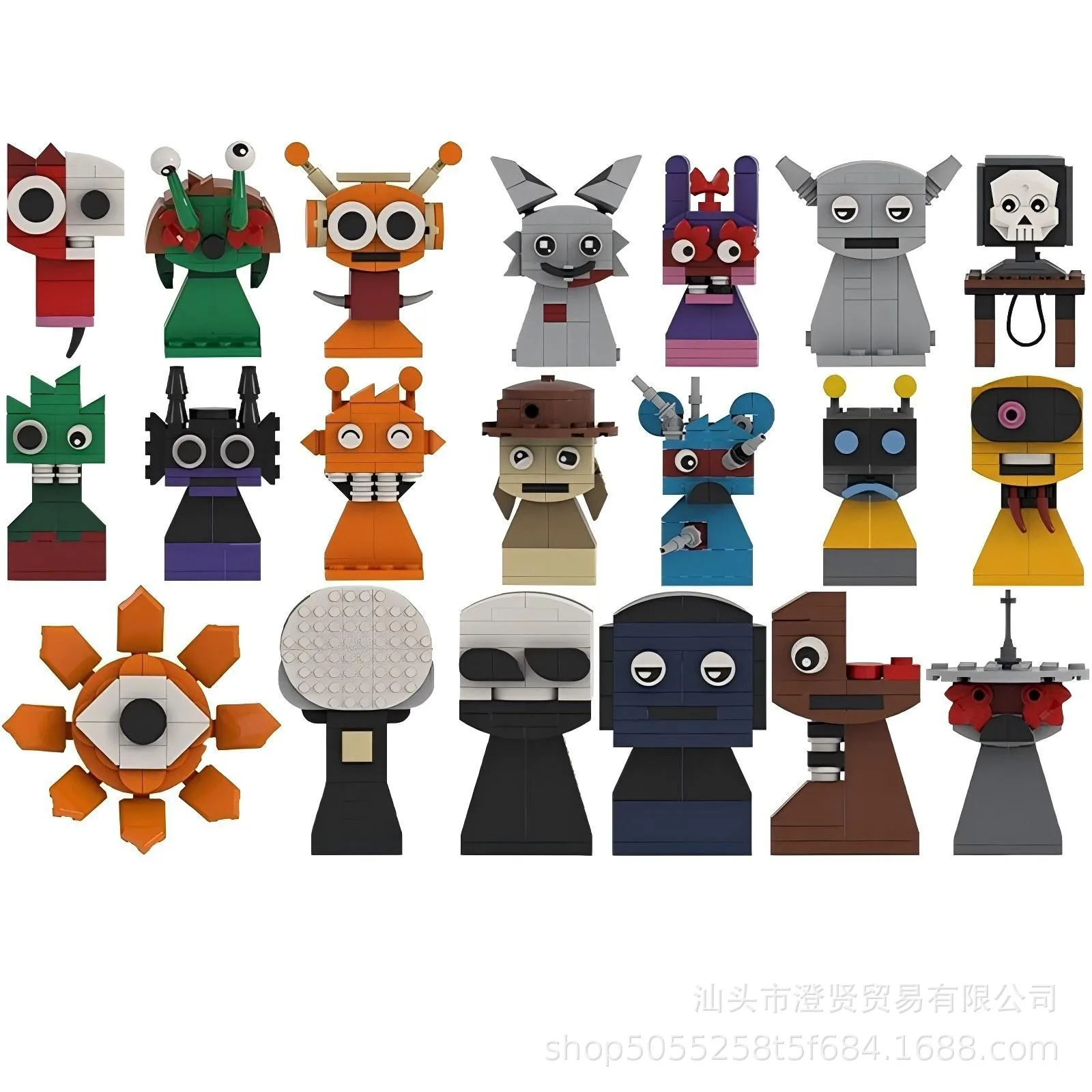 Блоки Sprunki, игрушки Sprunki Incredibox, строительные блоки, модель Wenda Simon Tuner Oren, строительные игрушки, музыкальная игра Monster
Блоки Sprunki, игрушки Sprunki Incredibox, строительные блоки, модель Wenda Simon Tuner Oren, строительные игрушки, музыкальная игра Monster