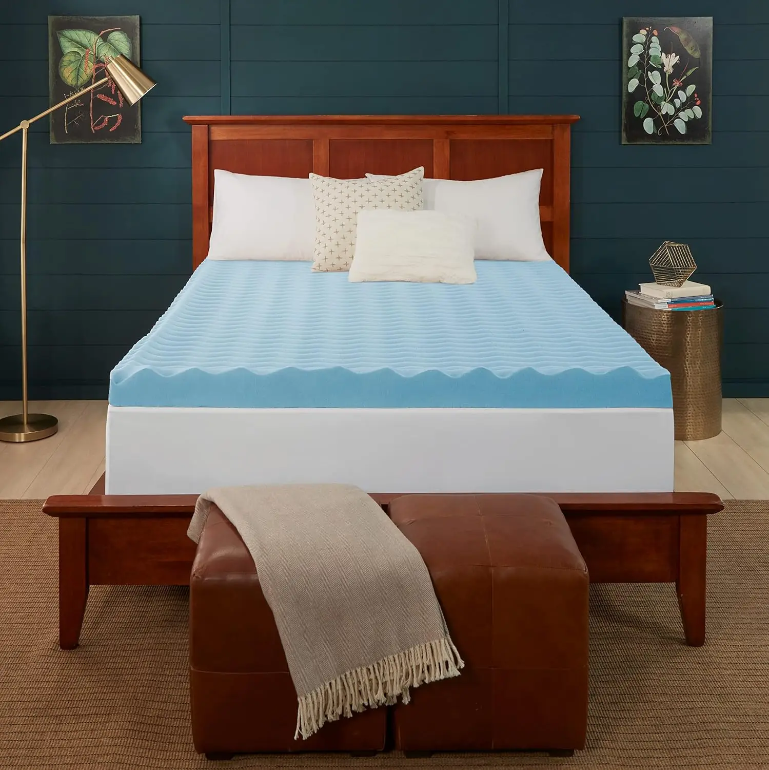 4" EcoWave Memory Foam Mattress Topper (King)
4" EcoWave Memory Foam Mattress Topper (King)