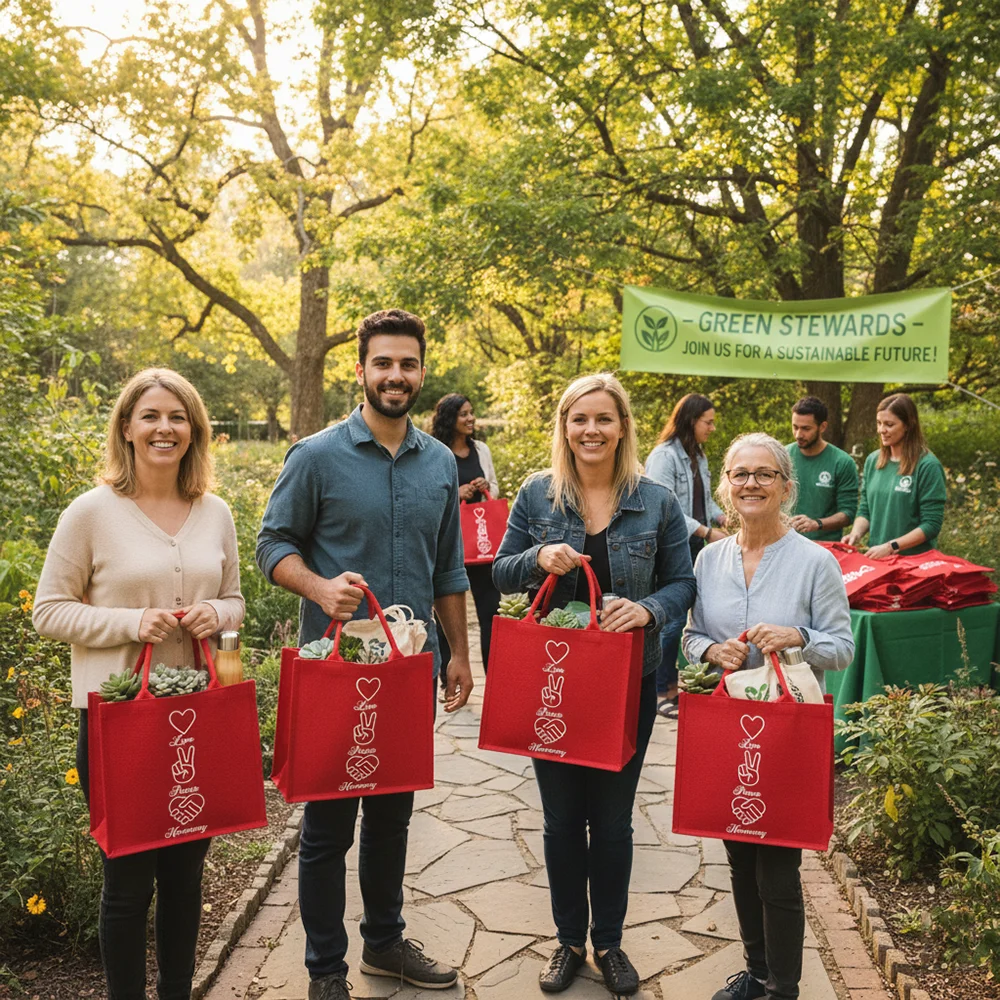 Custom Logo red burlap gift bags perfect for holiday parties corporate gifts and club events An eco-friendly option for gigfs
Custom Logo red burlap gift bags perfect for holiday parties corporate gifts and club events An eco-friendly option for gigfs