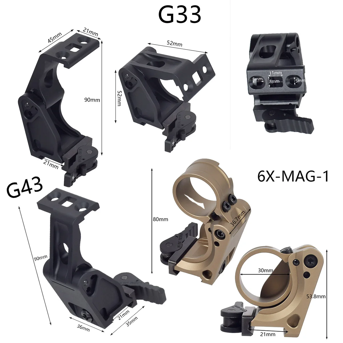 Tactical FAST Unity OMNI FTC Mahnifier Mount Metal Optic Base G33 G43 558 3X Eotech Airsoft Riflescope Hunting Accessories
Tactical FAST Unity OMNI FTC Mahnifier Mount Metal Optic Base G33 G43 558 3X Eotech Airsoft Riflescope Hunting Accessories