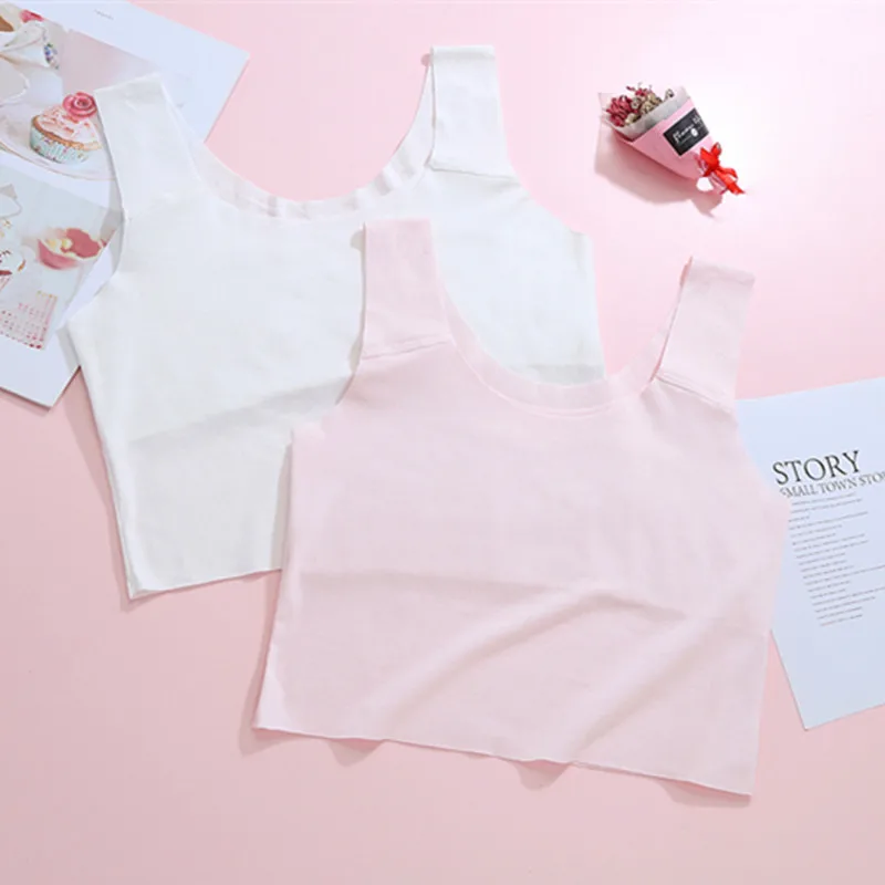 Teenage Cotton Sports Bra with Steel Ring Thin Breathable Vest Style Underwear for Adolescent Girls Developmental Stage
Teenage Cotton Sports Bra with Steel Ring Thin Breathable Vest Style Underwear for Adolescent Girls Developmental Stage