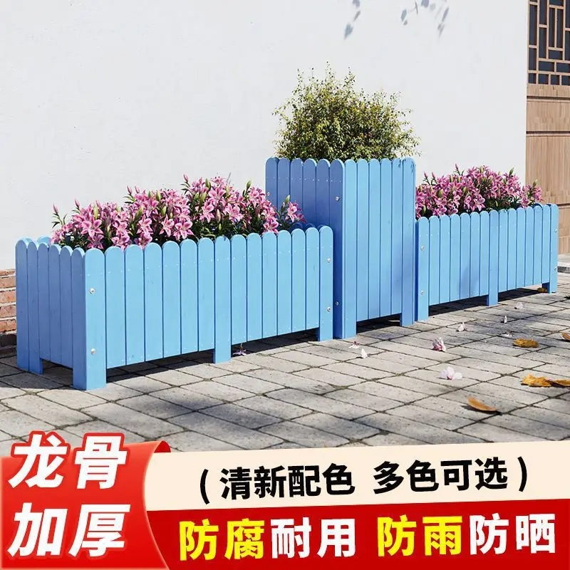 Flower box Flower slot Family planting Flowers and vegetables Outdoor balcony Garden flower pot Vegetable pot Solid wood Garden
Flower box Flower slot Family planting Flowers and vegetables Outdoor balcony Garden flower pot Vegetable pot Solid wood Garden