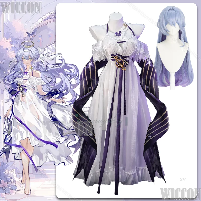 Game Honkai Star Rail Fanart Robin Swimsuit Cosplay Robin White Women Dress Summer Holiday Halloween Party Comic Con Roleplay
Game Honkai Star Rail Fanart Robin Swimsuit Cosplay Robin White Women Dress Summer Holiday Halloween Party Comic Con Roleplay