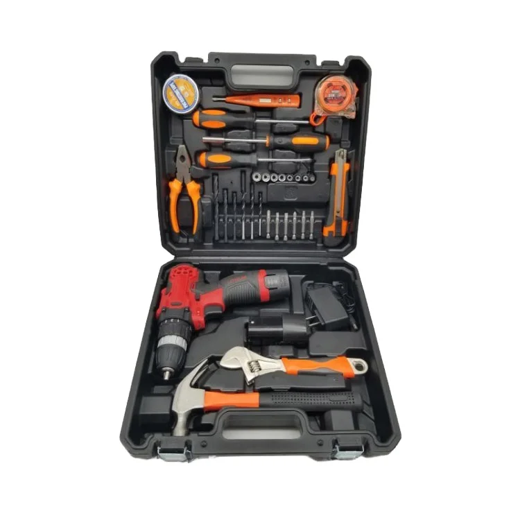 Household Tool Kit Battery Power Tool Set 12V Cordless Impact Drill Power Tools
Household Tool Kit Battery Power Tool Set 12V Cordless Impact Drill Power Tools