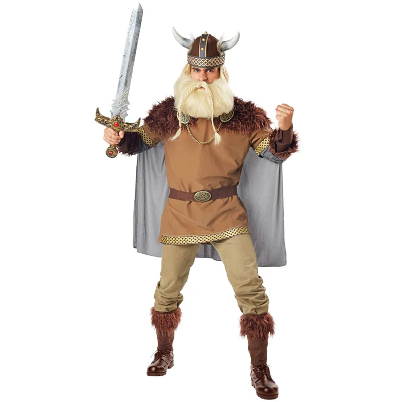 New Halloween Adult Costumes Viking Cosplay Stage Party Costumes, Viking Warrior Suits
New Halloween Adult Costumes Viking Cosplay Stage Party Costumes, Viking Warrior Suits