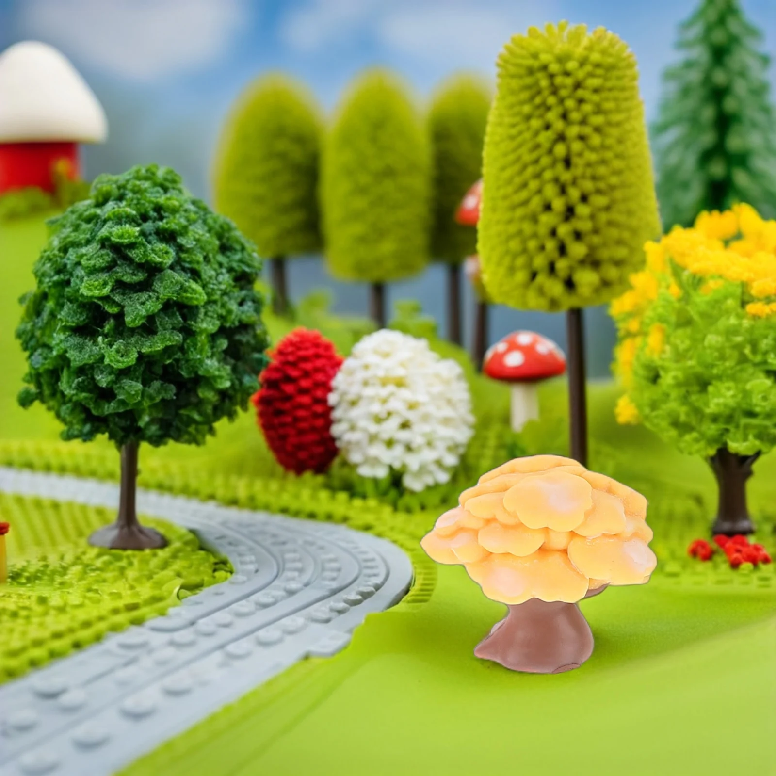12 pcs Miniature Trees For Crafts: Realistic Resin Fake Tree Models Small Decorative Ornaments Diy Landscape Village
12 pcs Miniature Trees For Crafts: Realistic Resin Fake Tree Models Small Decorative Ornaments Diy Landscape Village