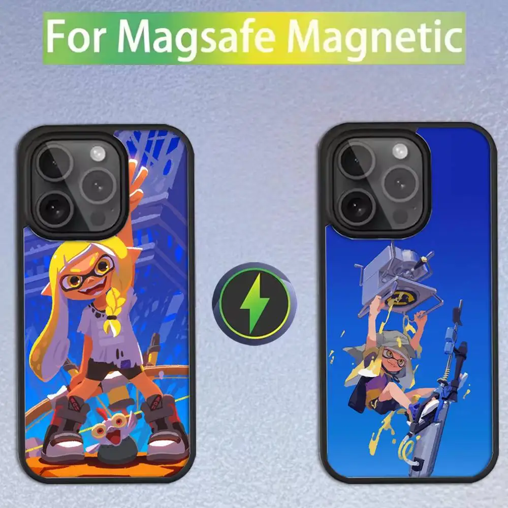 Game Splatoon Phone Case For iPhone 16,15,14,13,12,11,Pro,Max,Plus,Mini,SE Magsafe Magnetic Wireless Charging
Game Splatoon Phone Case For iPhone 16,15,14,13,12,11,Pro,Max,Plus,Mini,SE Magsafe Magnetic Wireless Charging