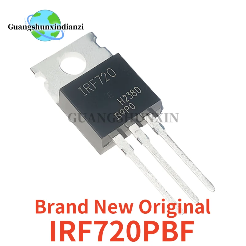 5-10-20PCS Brand New Original IRF720PBF IRF720 TO-220 400V 3.3A MOS FET Best Quality In Stock
5-10-20PCS Brand New Original IRF720PBF IRF720 TO-220 400V 3.3A MOS FET Best Quality In Stock