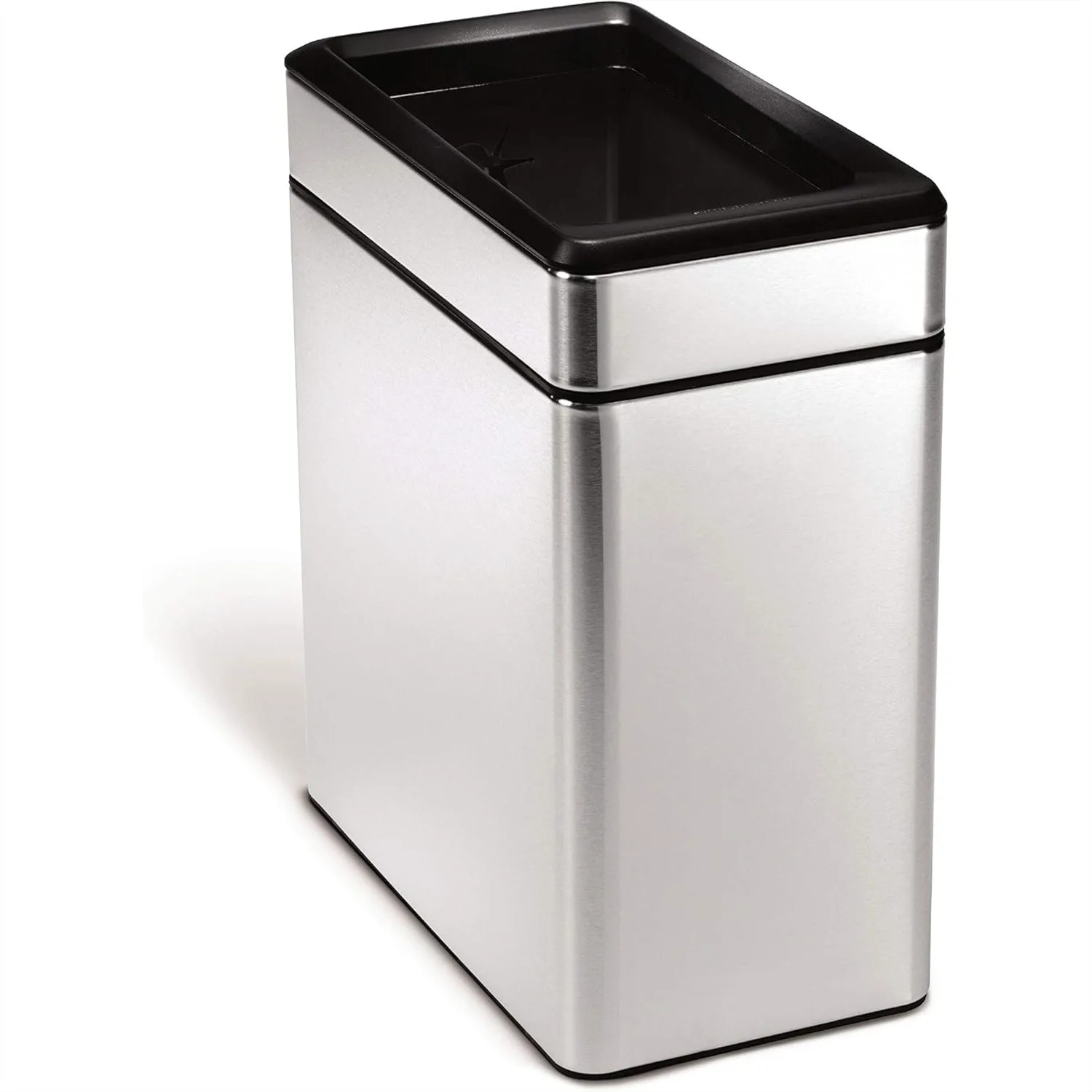 Slim Open Trash Can 10L/2.6 Gal for Bathroom Bedroom Office, Easy Bag Change with Lift-Off Lid & Removable Inner Bucket, Brushed
Slim Open Trash Can 10L/2.6 Gal for Bathroom Bedroom Office, Easy Bag Change with Lift-Off Lid & Removable Inner Bucket, Brushed