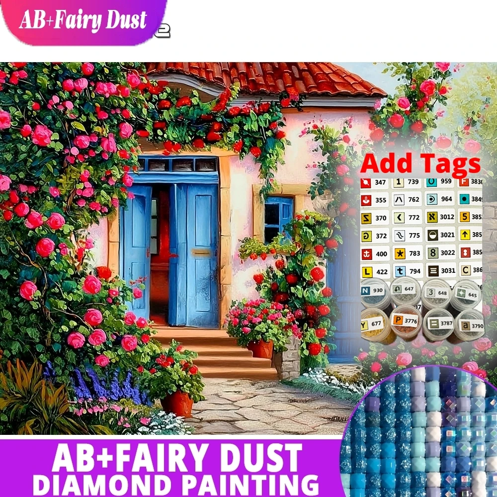 Fairy Dust AB New Arrival Diamond Painting House Landscape Rhinestones Picture Embroidery Velvet Canvas Flower Full Square Mosai
Fairy Dust AB New Arrival Diamond Painting House Landscape Rhinestones Picture Embroidery Velvet Canvas Flower Full Square Mosai