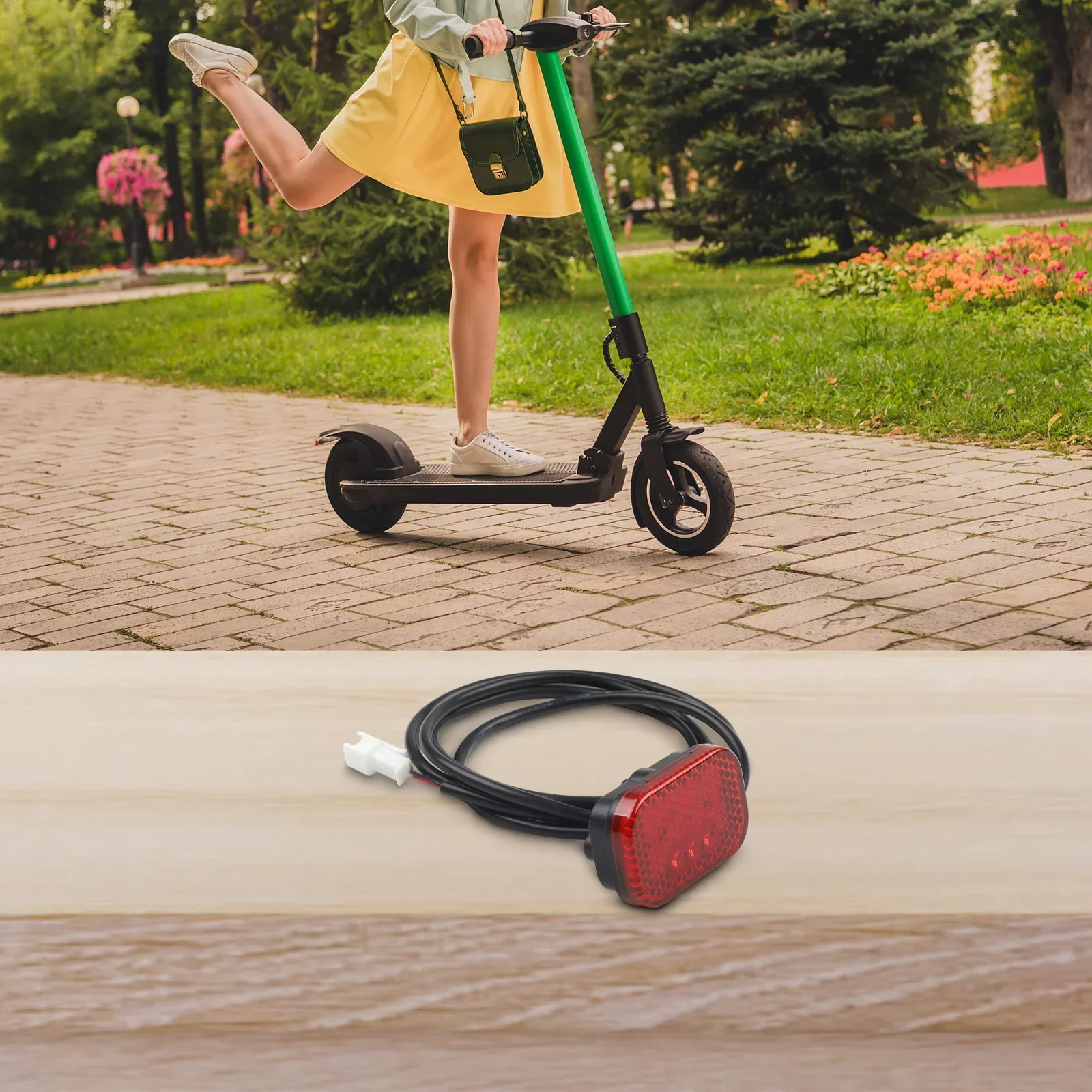 Rear Scooter Light Accessory Scooter Accessory 47*18.8*29.9mm Electric Scooter Taillight Compact Size Long-Term Use
Rear Scooter Light Accessory Scooter Accessory 47*18.8*29.9mm Electric Scooter Taillight Compact Size Long-Term Use